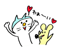 cat&mouse sticker #1951067