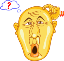 Egg Head is Here sticker #1951120