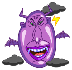 Egg Head is Here sticker #1951148