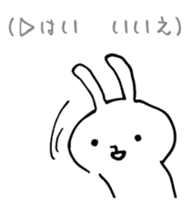 (cat&rabbit) sticker #1951497