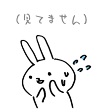 (cat&rabbit) sticker #1951500