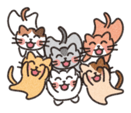 Six Kittens - part II sticker #1951837