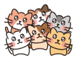 Six Kittens - part II sticker #1951838