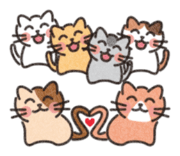 Six Kittens - part II sticker #1951839