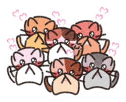 Six Kittens - part II sticker #1951840