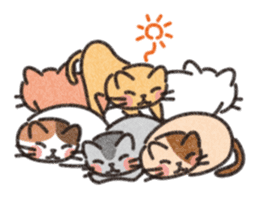 Six Kittens - part II sticker #1951841