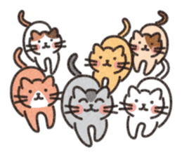 Six Kittens - part II sticker #1951843