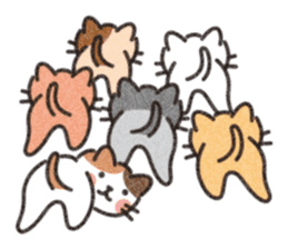 Six Kittens - part II sticker #1951844