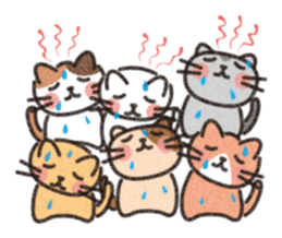 Six Kittens - part II sticker #1951845