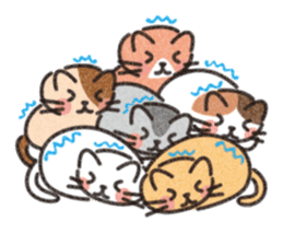 Six Kittens - part II sticker #1951846