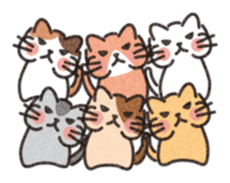 Six Kittens - part II sticker #1951848