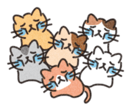 Six Kittens - part II sticker #1951851