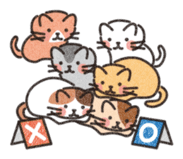Six Kittens - part II sticker #1951857