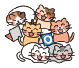 Six Kittens - part II sticker #1951858