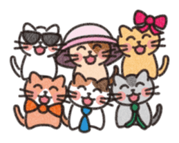 Six Kittens - part II sticker #1951861
