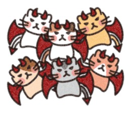 Six Kittens - part II sticker #1951864