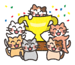 Six Kittens - part II sticker #1951867