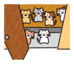 Six Kittens - part II sticker #1951873