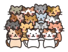 Six Kittens - part II sticker #1951876