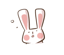 Rabbit with his plastic bag sticker #1952138