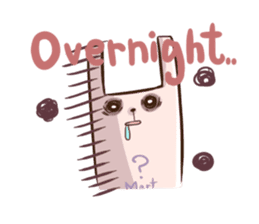 Rabbit with his plastic bag sticker #1952142