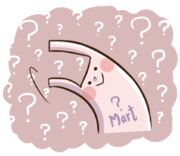 Rabbit with his plastic bag sticker #1952149