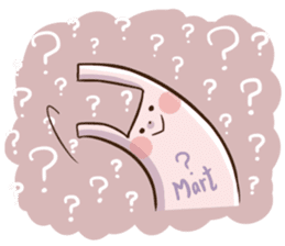 Rabbit with his plastic bag sticker #1952149