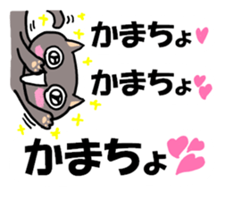 It is a sticker of consecutive words. sticker #1952357