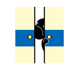 Black Lab moo sticker #1952837