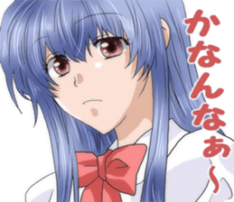 Pretty girls Osakan accent sticker #1952885