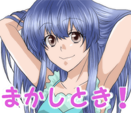 Pretty girls Osakan accent sticker #1952895