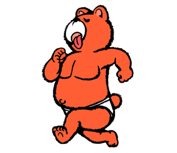 Briefs bear 2 sticker #1953208