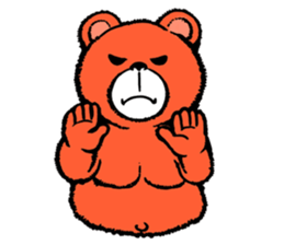 Briefs bear 2 sticker #1953214