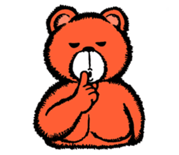 Briefs bear 2 sticker #1953217