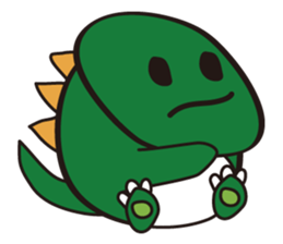 Dinosaur stamp sticker #1953527