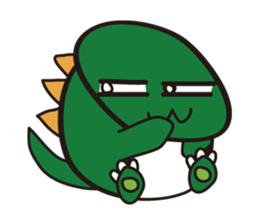 Dinosaur stamp sticker #1953530