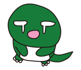 Dinosaur stamp sticker #1953535