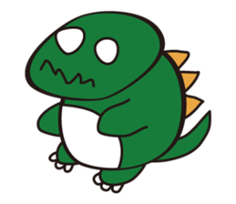 Dinosaur stamp sticker #1953536