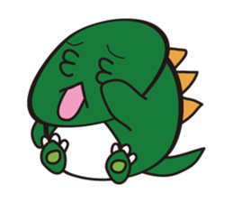 Dinosaur stamp sticker #1953540