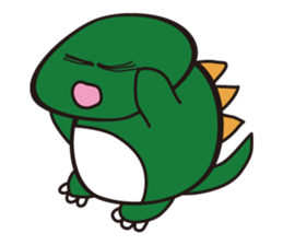 Dinosaur stamp sticker #1953542