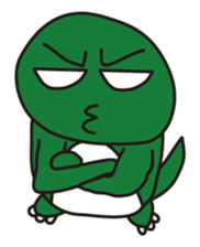 Dinosaur stamp sticker #1953546