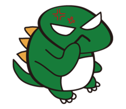 Dinosaur stamp sticker #1953547