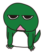 Dinosaur stamp sticker #1953549