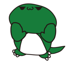 Dinosaur stamp sticker #1953551