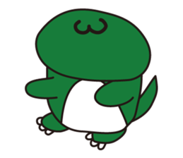 Dinosaur stamp sticker #1953552