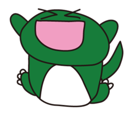 Dinosaur stamp sticker #1953554