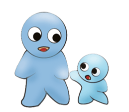 Candy Taro parent and child sticker #1953681