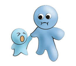 Candy Taro parent and child sticker #1953685