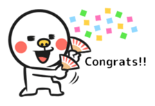 Simple san! sticker #1953648