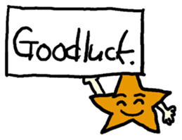 Sun, clouds, moon and rain sticker #1953775